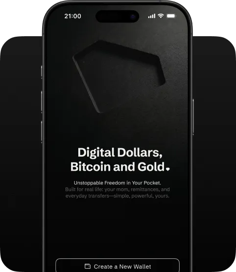 Create wallet screen